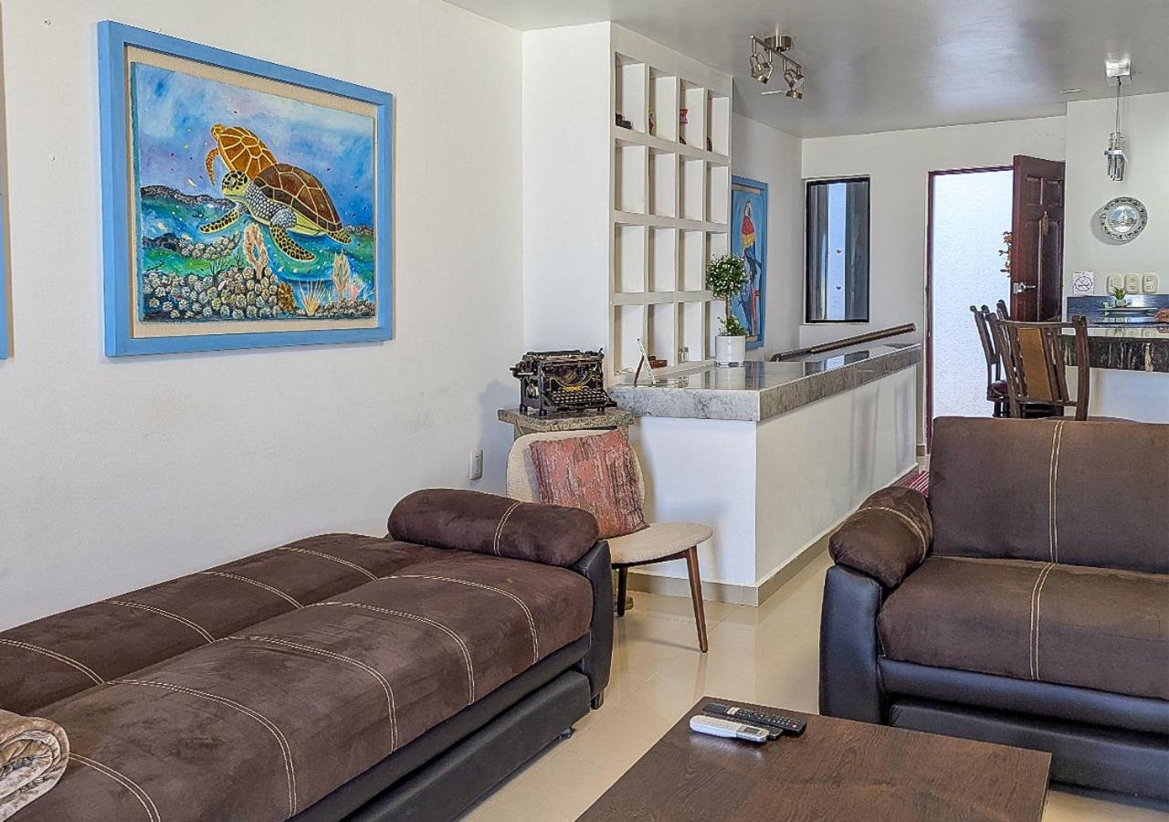 Villa Aurora Beautiful Beachfront Apartment Cancun Exterior photo